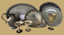 Assorted Silverplate Serving Pieces