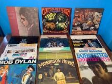 Group of 15 Records - Bob Dylan, Mamas & Papas, George Carlin, Jeff Beck, & More