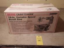 Sears/Craftsman 16 In. Variable Speed Scroll Saw