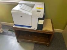 HP Color Laser Jet Printer with Stand