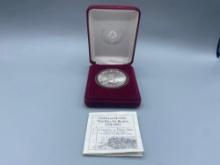 1991 Chrysler Bill of Rights .999 Silver 1 ounce round