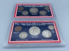 The American Silver Celebration Lady Liberty Collection bid x 2
