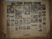 "All Time Bears" Chicago Tribune