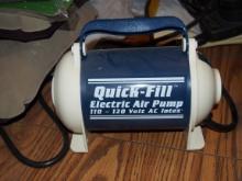 Quick fill air pump
