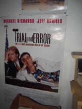 "Trial and Error" poster