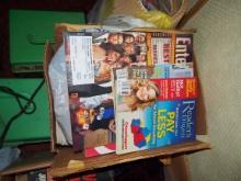 Box of magazines